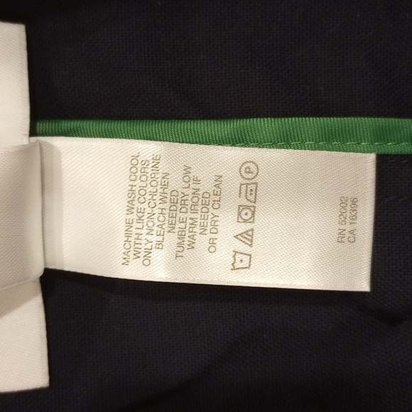 Liz Claiborne Ladies Double Breasted Jacket Size:6 Color:Navy - Picture 8 of 12